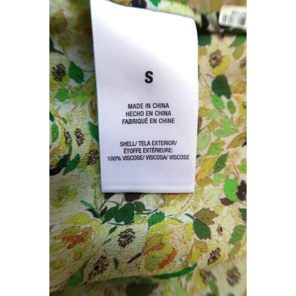 FAVORITE DAUGHTER Lover Floral Chiffon Wrap Crop Top Neiman Marcus S $188 - Picture 11 of 14